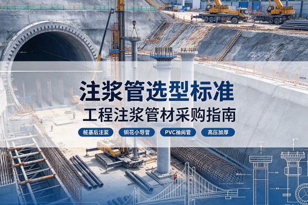 肃州注浆管选型标准
