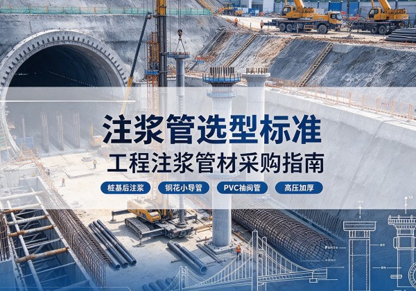 肃州注浆管选型标准